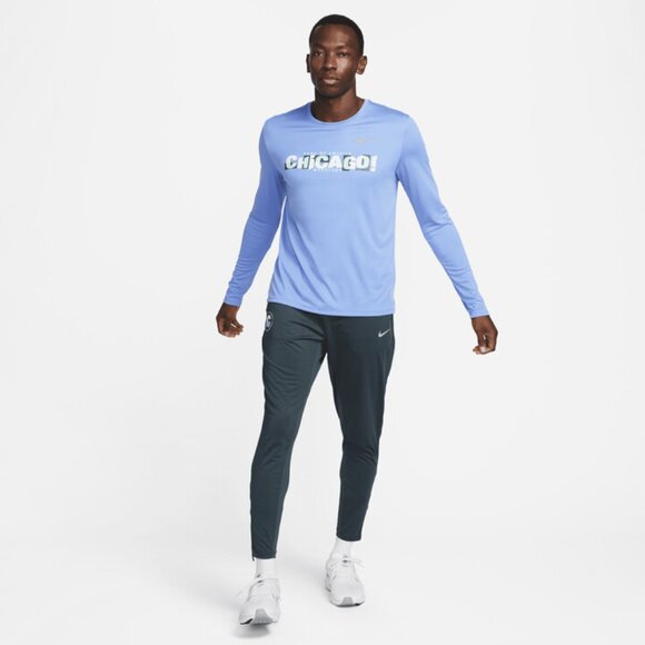 Nike Men’s Chicago Marathon Miler Long Sleeve Running Top FD2699-450, Size M - Picture 12 of 13